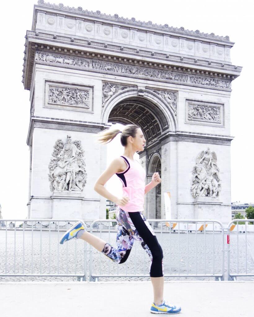 Ingrid veste look fitness Memo antes da semana de moda em Paris no dia da Jornada Olimpica Mundial 819x1024 1